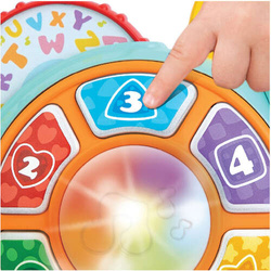 INTERAKTYWNY SŁONIK DO CIĄGNIĘCIA EDUKACYJNY DŹWIĘKI MELODIE ŚWIATŁO WINFUN