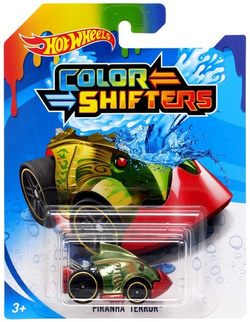 HOT WHEELS SAMOCHÓD COLOR SHIFTERS PIRANHA TERROR