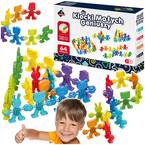 KLOCKI MAŁYCH GENIUSZY EDUKACYJNE KOLOROWE LICZMANY NAUKA LICZENIA ASKATO