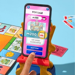 MONOPOLY BANKOWOŚĆ MOBILNA GRA EKONOMICZNA PLANSZOWA WERSJA POLSKA HASBRO