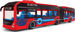 AUTOBUS MIEJSKI VOLVO CITY BUS DICKIE TOYS CZERWONY PRZEGUBOWY