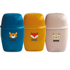 TEMPERÓWKA PODWÓJNA Z POJEMNIKIEM Z GUMKĄ 2w1 BB FRIENDS INTERDRUK - 3 szt.