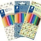 KREDKI SZKOLNE SZEŚCIOKĄTNE 12 KOLORÓW - STAEDTLER