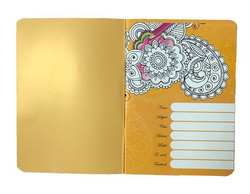 ZESZYT A5 52 KARTKI W KRATKĘ KRATKA DLA DZIEWCZYNY