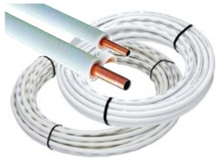 RURA MIEDZIANA W OTULINIE PREMIUM DO KLIMATYZACJI 1/4 i 1/2 CALA - 2 x 1 m