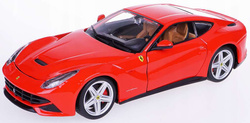 SAMOCHÓD BBURAGO 1/24 - FERRARI F12 BERLINETTA CZERWONY