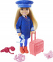 LALKA BARBIE CHELSEA KARIERA PILOT LALECZKA AKCESORIA MATTEL