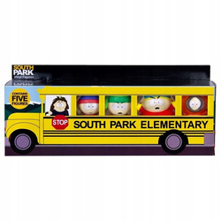 SOUTH PARK AUTOBUS CARTMAN STAN KENNY KYLE BUTTERS 4w1 COMEDY CENTRAL WINYL