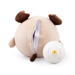 SKACZĄCY PIESEK INTERAKTYWNY PIŁKA ODTWARZA DŹWIĘKI NAGRYWA MÓWI PL DUMEL