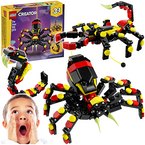 LEGO CREATOR 3w1 DZIKIE ZWIERZĘTA NIEZWYKŁY PAJĄK SKORPION WĄŻ 153 EL 31159