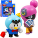 BRAWL STARS ZESTAW 2 FIGUREK KOLEKCJONERSKICH MR. P I TARA POSTACIE Z GRY 