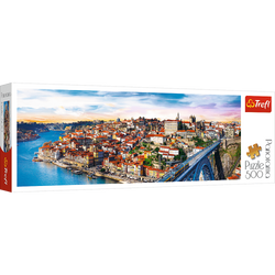PUZZLE 500 ELEMENTÓW PANORAMA PORTO PORTUGALIA UKŁADANKA TREFL 29502