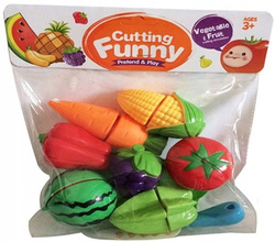 OWOCE I WARZYWA DO KROJENIA NA RZEPY DESKA + NÓŻ MAŁY KUCHARZ BEZPIECZNE