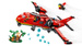 LEGO CITY STRAŻACKI SAMOLOT RATUNKOWY GAŚNICZY STRAŻ POŻARNA 478 EL. 60413