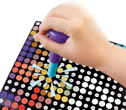 MAKE IT REAL ZESTAW KREATYWNY DO KROPKOWANIA STEMPLOWANIA PO NUMERACH