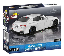 COBI MASERATI GHIBLI HYBRID POLSKIE KLOCKI SAMOCHÓD SPORTOWY AUTO