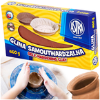 GLINA SAMOUTWARDZALNA TERAKOTA RZEŹBIARSKA BEZ PIECA PLASTYCZNA 460g ASTRA