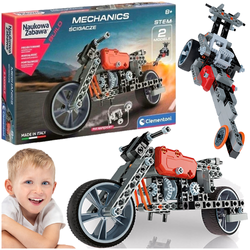 KLOCKI KONSTRUKCYJNE MECHANICS ŚCIGACZE MOTOCYKLE LABORATORIUM MECHANIKI