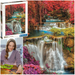 PUZZLE KOLOROWE WODOSPADY COLOURFUL THAI FALL KRAJOBRAZ 1000 EL. CLEMENTONI