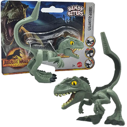 JURASSIC WORLD DINOZAUR GIGANTOZAUR MATTEL BENDY BITERS GIĘTKA FIGURKA