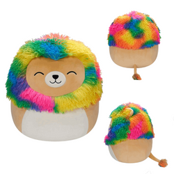 SQUISHMALLOWS MASKOTKA PRZYTULANKA MIĘKKA PLUSZAK LEW LEONARD 30CM
