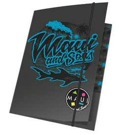 TECZKA Z GUMKĄ A4 MAUI SHARKS REKINY PASO 