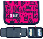 PIÓRNIK DWUKLAPKOWY ST.RIGHT MAJEWSKI LOVE SERCA RÓŻOWY BEZ WYPOSAŻENIA