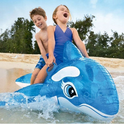 DMUCHANA ZABAWKA DO BASENU DO WODY DELFIN ORKA DO PŁYWANIA