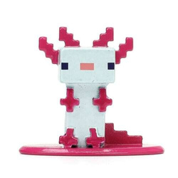MINECRAFT FIGURKA KOLEKCJONERSKA METALOWA NANO METALFIGS CYAN AXOLOTL