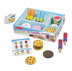 ZESTAW LODÓW DREWNIANE LODY 24 EL MELISSA AND DOUG