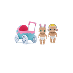 BABY SECRETS BOBASY Z WÓZKIEM LALKA NIESPODZIANKA