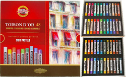PASTELE SUCHE TOISON DOR KREDKI 48 KOL. KOH-I-NOOR