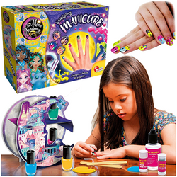 ZESTAW DO MALOWANIA PAZNOKCI MANICURE KSIĘŻYCOWY MOON ACADEMY LISCIANI