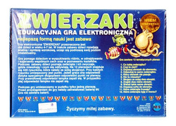 GRA ELEKTRONICZNA ZWIERZAKI WIEM WSZYSTKO - JAWA