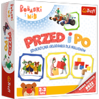 GRA UKŁADANKA EDUKACYJNA DLA DZIECI PRZED I PO BOBASKI I MIŚ - 02062 TREFL