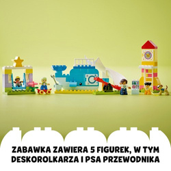 LEGO DUPLO WYMARZONY PLAC ZABAW KLOCKI EDUKACYJNE CYFERKI LITERKI 10991