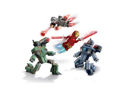LEGO MARVEL SUPER HEROES IRON MAN I WAR MACHINE KONTRA DRONY HAMMERA 76320