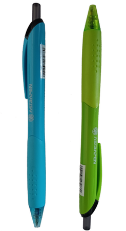 DŁUGOPIS AUTOMATYCZNY QUICK 0.7MM NIEBIESKI ASTRA - 5 szt.