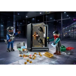 PLAYMOBIL WŁAMANIE DO SEJFU POLICJA FIGURKI AKCESORIA CITY ACTION 53 EL.