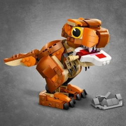 LEGO JURASSIC WORLD DINOZAUR TYRANOZAUR MAŁY T-REX 317 ELEMENTÓW 76967