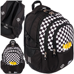 PLECAK SZKOLNY MŁODZIEŻOWY ST.RIGHT MAJEWSKI BP01 SZACHOWNICA PIESEK CORGI