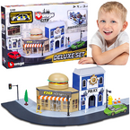 BBURAGO DELUXE SET POSTERUNEK POLICJI POLICJA SAMOCHÓD AUTO METAL 1:43 