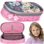 PIÓRNIK SASZETKA USZTYWNIONA ST.MAJEWSKI MY LITTLE FRIEND KOTEK PIESEK