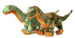 MASKOTKA WIELKI PLUSZOWY DINOZAUR ZIELONY BRACHIOZAUR 60 CM DEEF