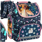 TORNISTER SZKOLNY ERGONOMICZNY CLEO I FRANK 44 DERFORM PIESEK DOG