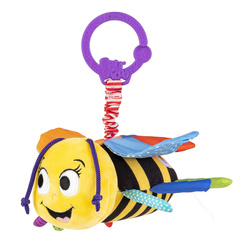 ZAWIESZKA DO WÓZKA SENSORYCZNA KOLOROWA PSZCZÓŁKA MAJA DZWONECZEK BALIBAZOO