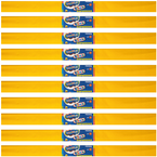 BIBUŁA MARSZCZONA BAMBINO 50x200cm OZDOBNA ŻÓŁTY CIEMNY 10 sztuk