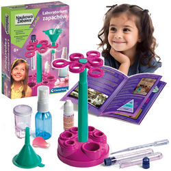 LABORATORIUM ZAPACHÓW PERFUMY ZESTAW KREATYWNY NAUKOWA ZABAWA CLEMENTONI