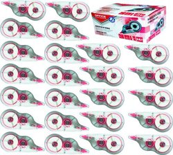 KOREKTOR W TAŚMIE MYSZKA OFFICE PRODUCTS 5 mm / 8 metrów - 24 SZTUKI