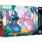 PUZZLE 1000 ELEMENTÓW LILO & STICH - STICH I ANGEL UKŁADANKA TREFL 12079